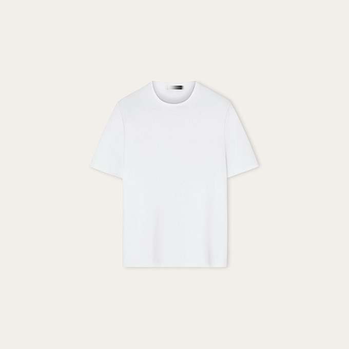 loro piana classic collar pima cotton short‑sleeve polo shirt